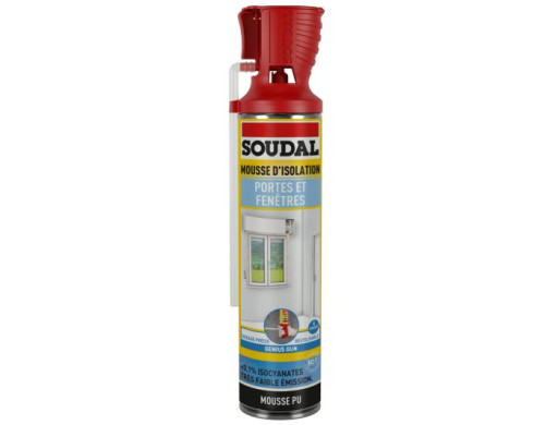 Mousse d'isolation pour portes et fenêtres - SOUDAL