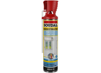 Mousse d'isolation pour portes et fenêtres - SOUDAL