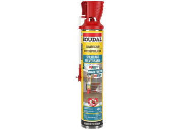 Mousse d'isolation pulvérisable - SOUDAL