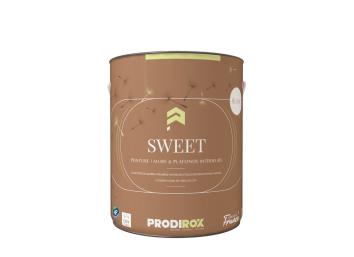 Peinture biosourcés finition satinée - SWEET PRODIROX - 3 litres