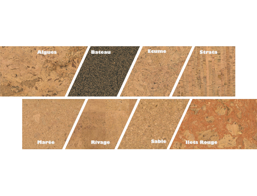 Dalles à coller en liège SOL - LIEGISOL