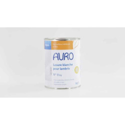 Lasure blanche pour lambris intérieur - N°814 AURO