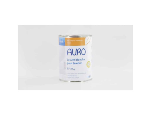 Lasure blanche pour lambris intérieur - N°814 AURO