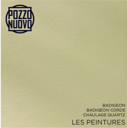 Peinture à la Chaux Badigeon - 12 Jaune paille POZZO NUOVO