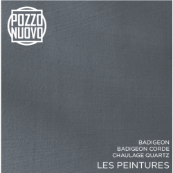 Peinture à la Chaux Badigeon - 37 Gris ardoise POZZO NUOVO
