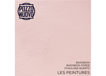 Peinture à la Chaux Badigeon cordé- 02 Rose argile POZZO NUOVO