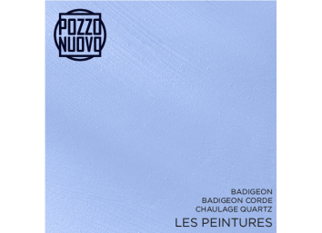 Peinture à la Chaux Badigeon cordé- 14 Bleu ciel POZZO NUOVO