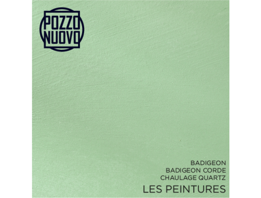 Peinture à la Chaux Badigeon cordé- 16 Vert sauge POZZO NUOVO