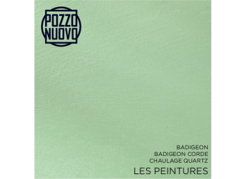 Peinture à la Chaux Badigeon cordé- 16 Vert sauge POZZO NUOVO