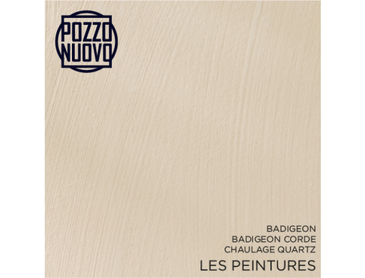 Peinture à la Chaux Badigeon cordé- 19 Beige sesame POZZO NUOVO