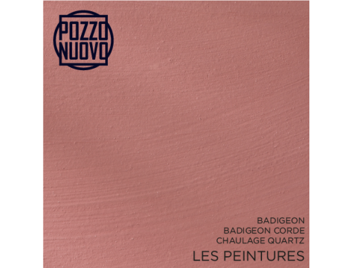 Peinture à la Chaux Badigeon cordé- 22 Rouge grenat POZZO NUOVO