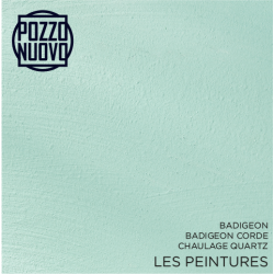 Peinture à la Chaux Badigeon cordé- 23 Vert aigue marine POZZO NUOVO