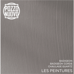 Peinture à la Chaux Badigeon cordé- 38 Rouge terre POZZO NUOVO