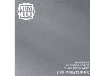 Peinture à la Chaux Badigeon cordé- 43 Noir onyx POZZO NUOVO
