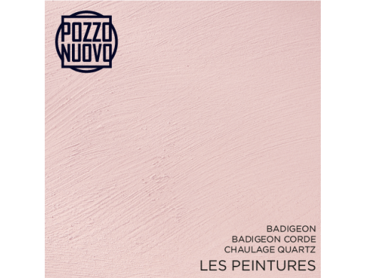 Peinture à la chaux Chaulage quartz - 02 Rose argile POZZO NUOVO