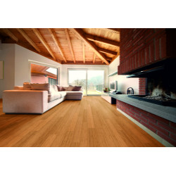 Parquet vertical en bambou - CLICK BAMBOOTOUCH