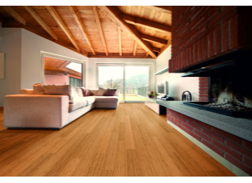 Parquet vertical en bambou - CLICK BAMBOOTOUCH