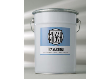 Travertino naturel à la chaux en pâte - 00 Blanc nature POZZO NUOVO