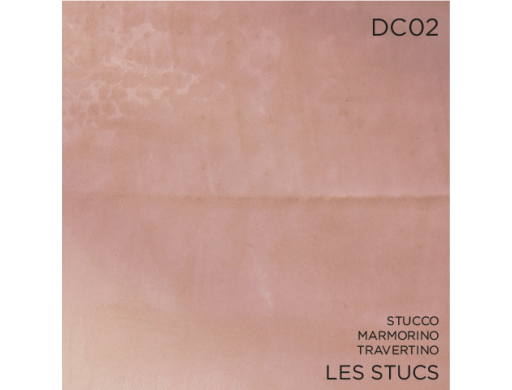 Stucco naturel à la chaux en pâte - 02 Rose argile POZZO NUOVO