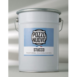 Stucco naturel à la chaux en pâte - 13 Rouge brique POZZO NUOVO