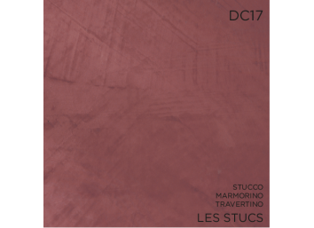 Stucco naturel à la chaux en pâte - 17 Rouge cerise POZZO NUOVO
