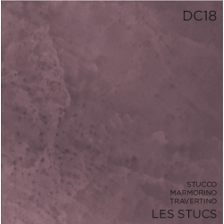 Stucco naturel à la chaux en pâte - 18 Brun chataigne POZZO NUOVO