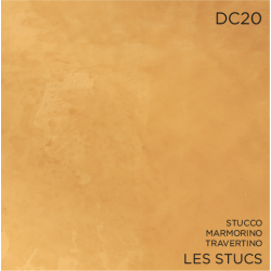 Stucco naturel à la chaux en pâte - 20 Jaune safran POZZO NUOVO