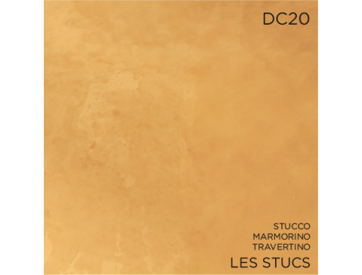 Stucco naturel à la chaux en pâte - 20 Jaune safran POZZO NUOVO