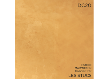 Stucco naturel à la chaux en pâte - 20 Jaune safran POZZO NUOVO