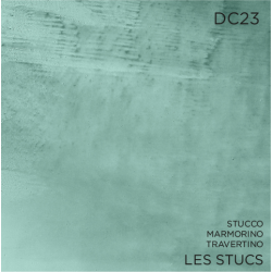 Stucco naturel à la chaux en pâte - 23 Vert aigue marine POZZO NUOVO