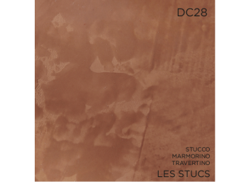 Stucco naturel à la chaux en pâte - 28 Orange cuivre POZZO NUOVO