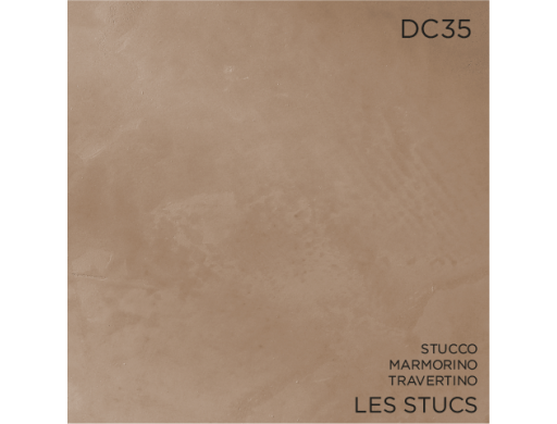 Stucco naturel à la chaux en pâte - 35 Brun cafe POZZO NUOVO