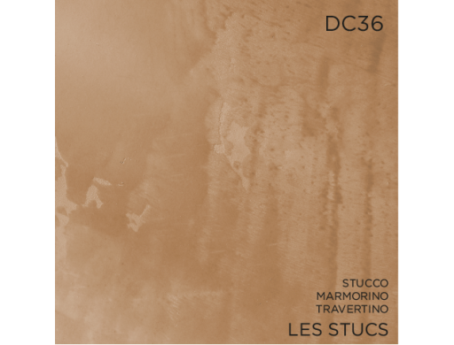 Stucco naturel à la chaux en pâte - 36 Brun acajou POZZO NUOVO