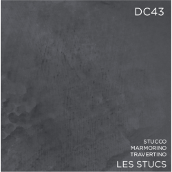 Stucco naturel à la chaux en pâte - 43 Noir onyx POZZO NUOVO