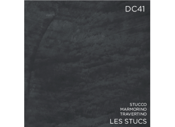 Marmorino naturel à la chaux en pâte - 41 Gris anthracite POZZO NUOVO