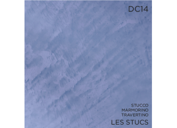 Travertino naturel à la chaux en pâte - 14 Bleu ciel POZZO NUOVO