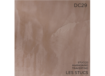 Travertino naturel à la chaux en pâte - 29 Terre ocre POZZO NUOVO