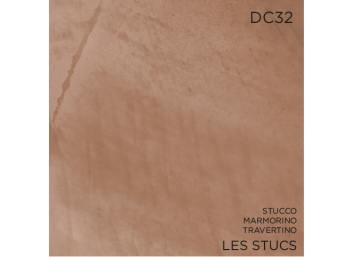 Travertino naturel à la chaux en pâte - 32 Orange sienne POZZO NUOVO