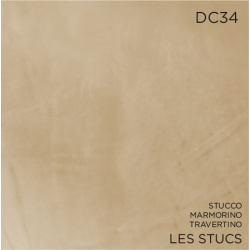 Travertino naturel à la chaux en pâte - 34 Ocre dore POZZO NUOVO