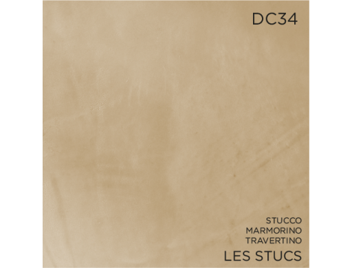 Travertino naturel à la chaux en pâte - 34 Ocre dore POZZO NUOVO