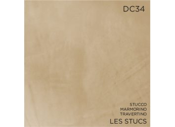 Travertino naturel à la chaux en pâte - 34 Ocre dore POZZO NUOVO