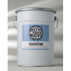 Travertino naturel à la chaux en pâte - 37 Gris ardoise POZZO NUOVO