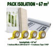 Pack isolant végétale - 67 m²