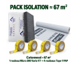 Pack isolant textile - 67 m²