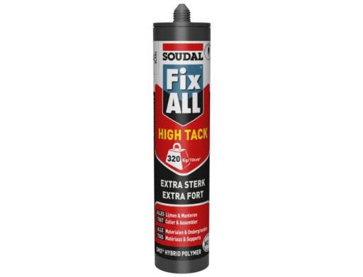 Mastic colle haute résistance - Fix ALL High Tack SOUDAL